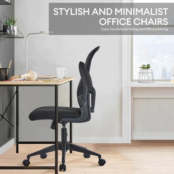 ALTRIGUS Ergonomic Office Chair, Mesh Desk Chair With Silent Wheels, Smooth&Durable Gaming Chair For Home,Living Room